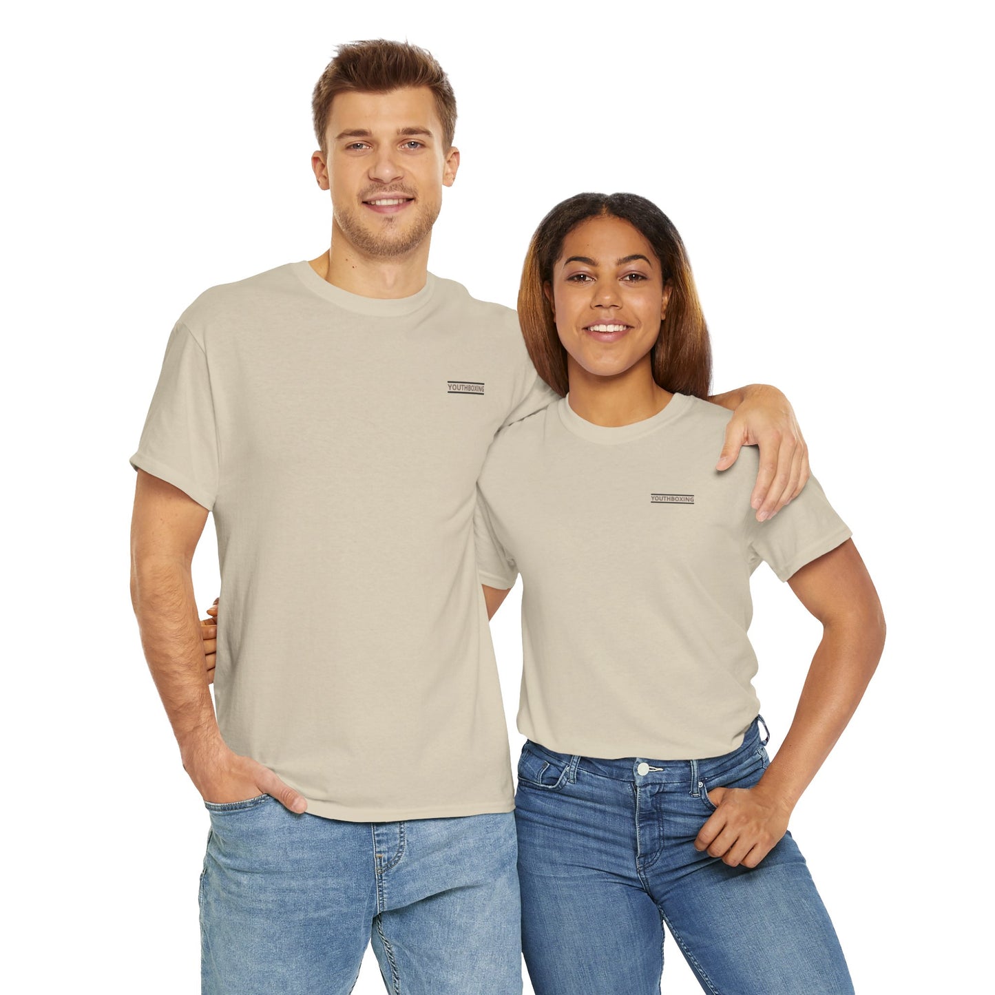 Unisex-T-Shirt aus schwerer Baumwolle